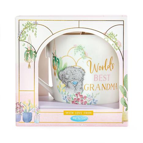 Taza De Cerámica Me To You Tatty Teddy - Regalo Para Abuela Con Mensaje 'World's Best Grandma' - Día De La Madre, Color Azul Y Gris