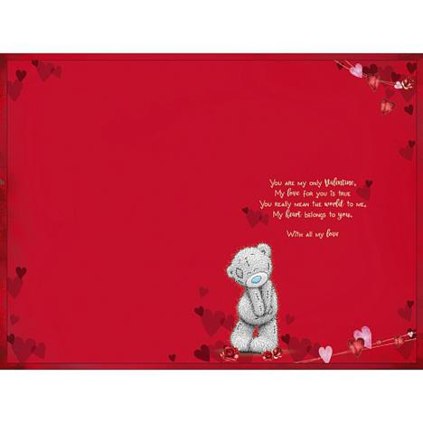 Me To You Bear Husband Love Poem Valentines Day Card 