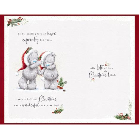 Me To You Bear Wonderful Husband Handmade Large Christmas Card