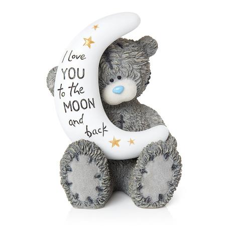 ME TO YOU BEAR TATTY TEDDY HAND PAINTED RESIN CLOCK GIFT 