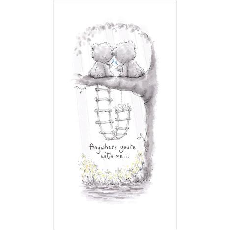 Tatty Teddy Sitting in Tree Me To You Bear Card