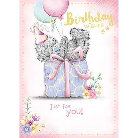 Me To You Bär Geburtstagskarte – Tatty Teddy Mit Blauer Nase, 22,9x12,7 Cm