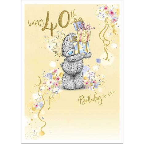 40th Birthday Me to You Bear Birthday Card