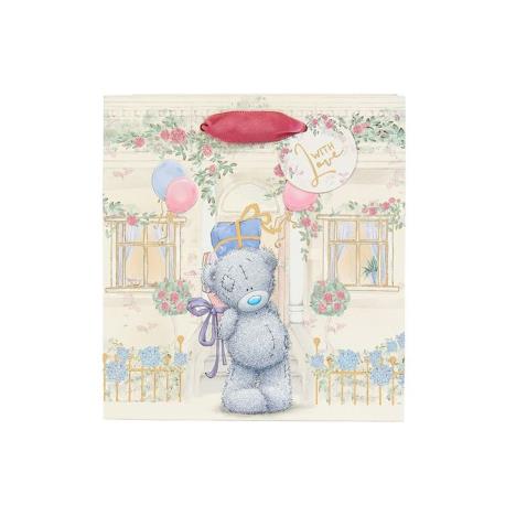 Stack of Presents With Love Me to You Bear Small Gift Bag
