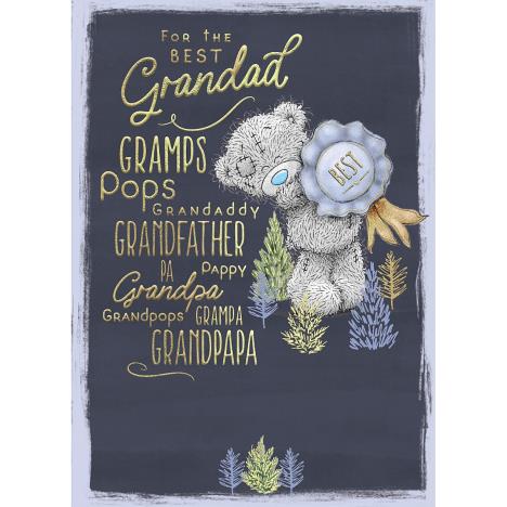 Grandad Names Me to You Bear Father&#39;s Day Card