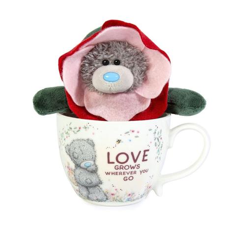 Love Grows Me to You Bear Mug &amp; Plush Gift Set