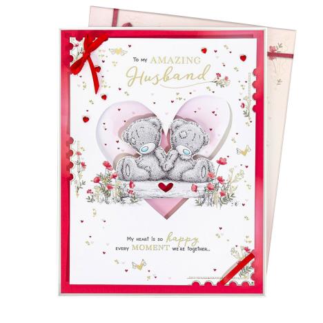 Amazing Husband Me to You Bear Valentine's Day Boxed Card