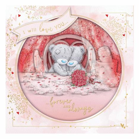Love You Forever Handmade Me to You Bear Valentine's Day Card