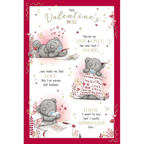 Love Letter Verse Me to You Bear Valentine's Day Card