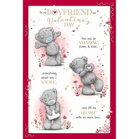 Boyfriend Verse Me to You Bear Valentine's Day Card