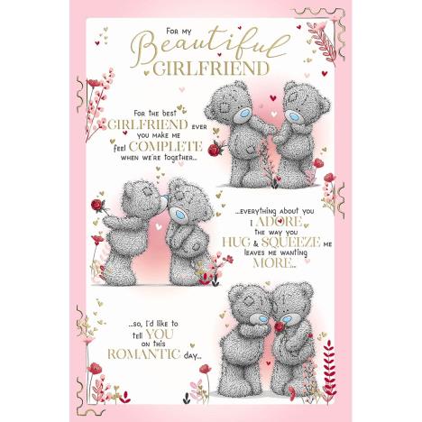 Girlfriend Verse Me to You Bear Valentine's Day Card