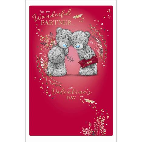 Wonderful Partner Me to You Bear Valentine's Day Card