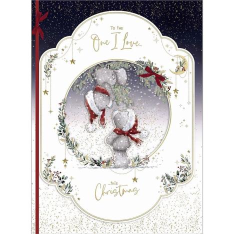 One I Love Me to You Bear Giant Luxury Boxed Christmas Card