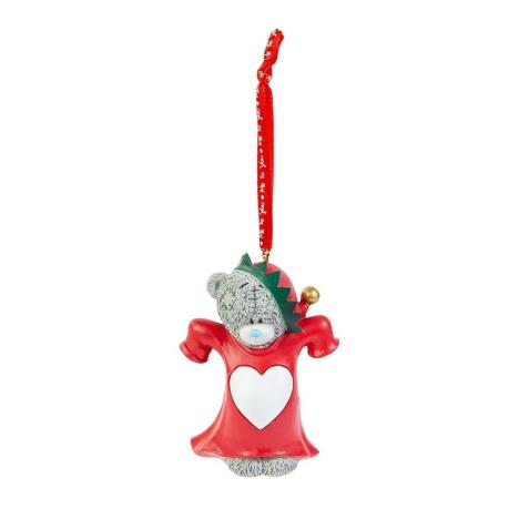 Wearing Heart Jumper Me to You Bear Tree Decoration