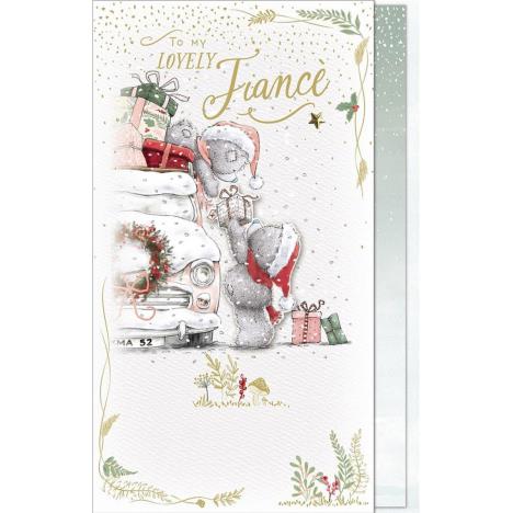 Lovely Fiance Handmade Me to You Bear Christmas Card
