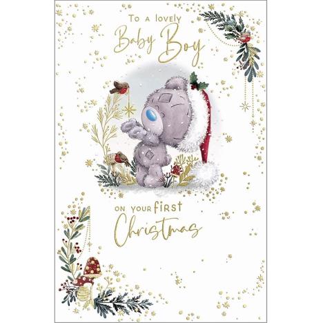 Baby Boy&#39;s 1st Christmas Me to You Bear Christmas Card